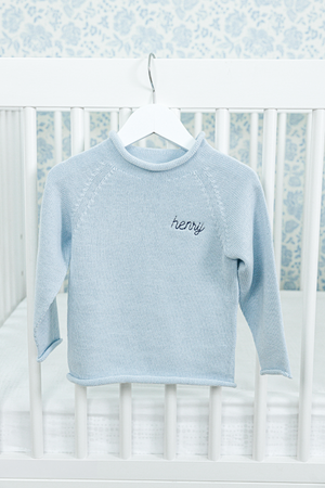 Custom Name Rollneck Sweater