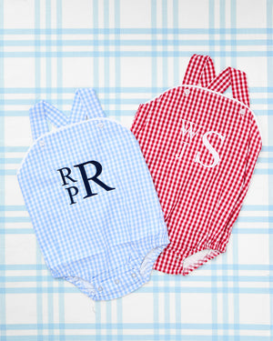 Gingham Sunsuit